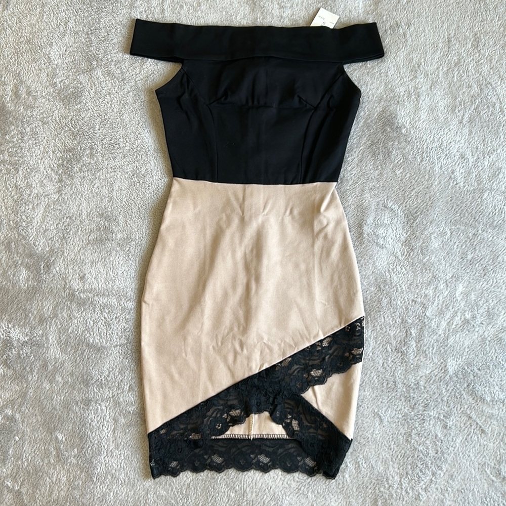 Off Shoulder Midi Dress